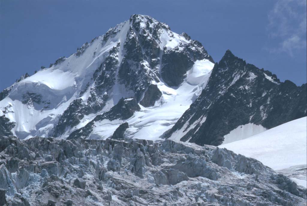 L’aiguille du Chardonnet, le 26 juillet 1993