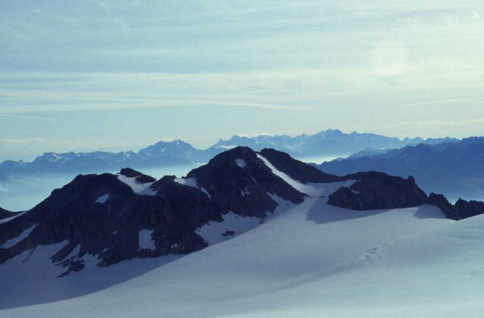 Traversée du plateau du Trient, le 27 juillet 1993