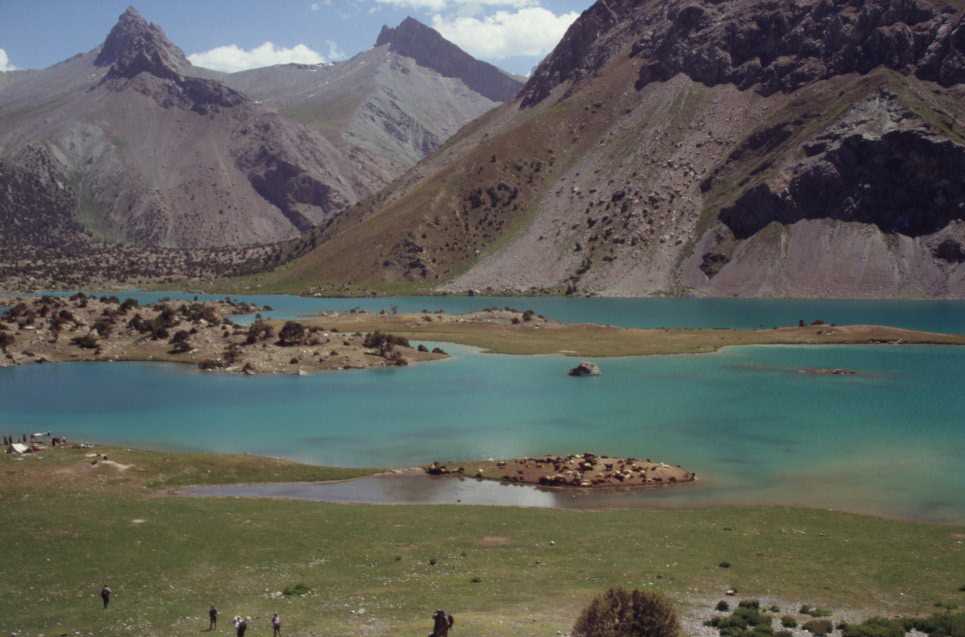 Le grand lac de Koulikalon, le 16 août 2004