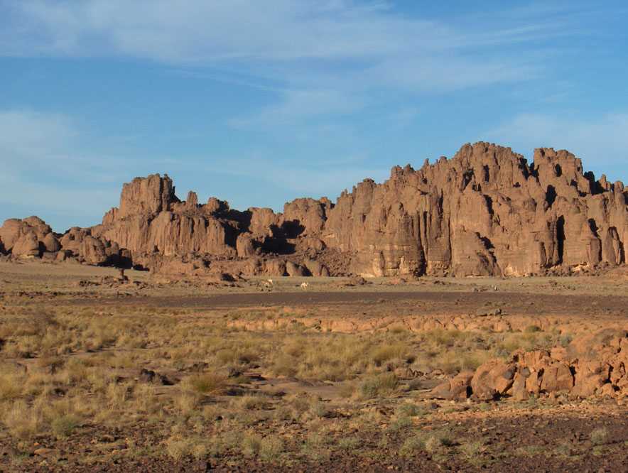 Arrivée au camp de Tihent Maroualine, le 11 mars 2006