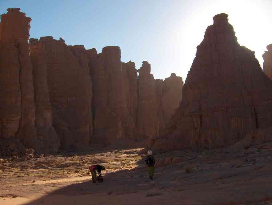 Au milieu des cathédrales de pierre, le 12 mars 2006