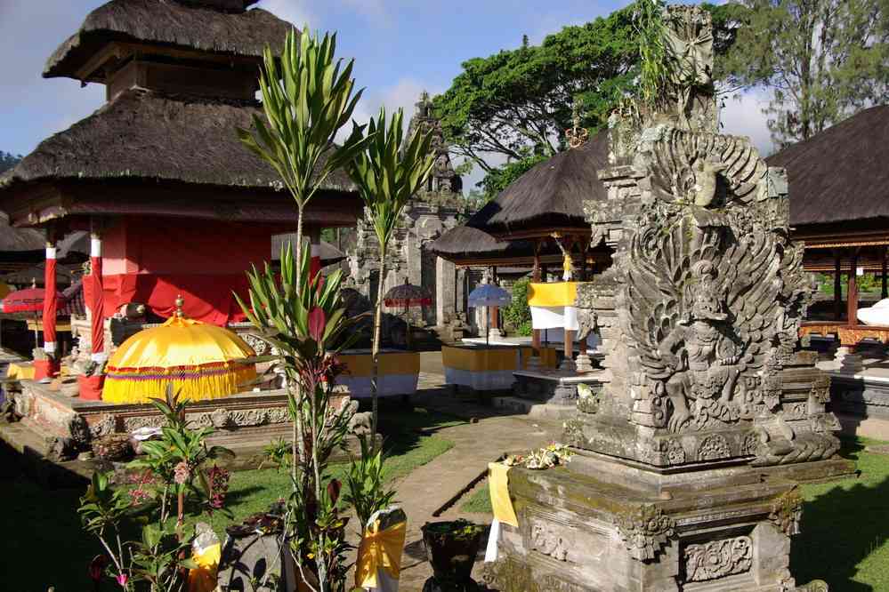 La partie la plus sacrée du temple d’Ulun Danu, le 7 juillet 2007