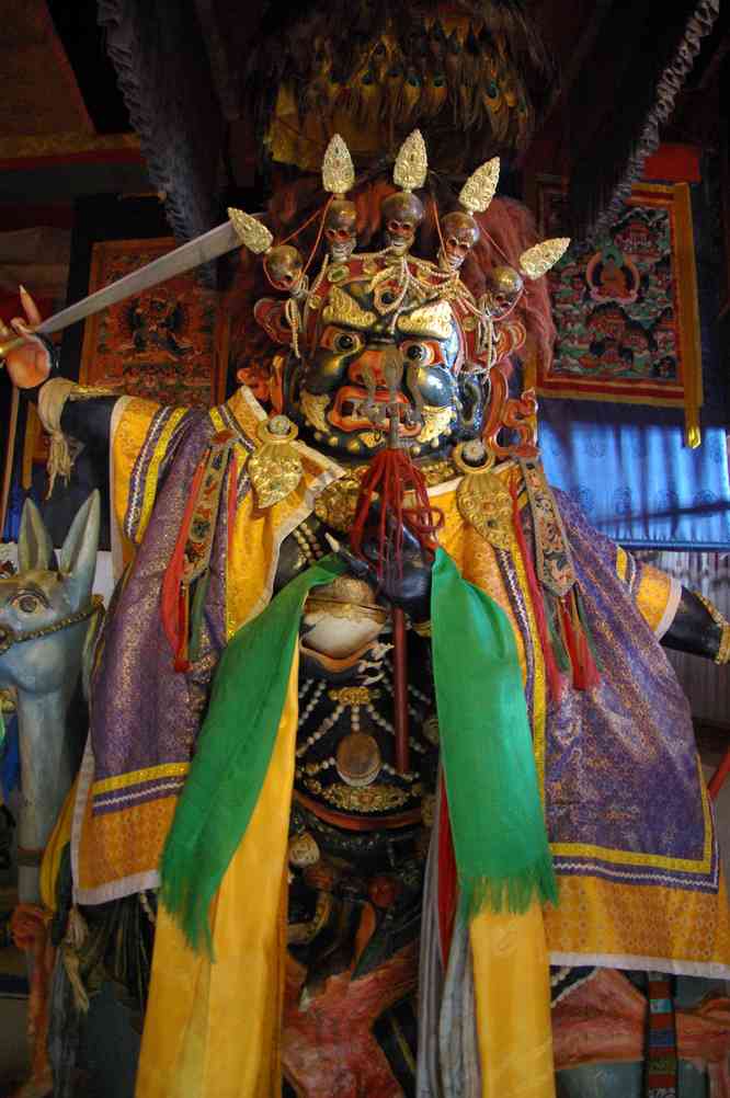 Monastère de Karakorum (Хар Хорум), intérieur du musée, le 21 août 2013