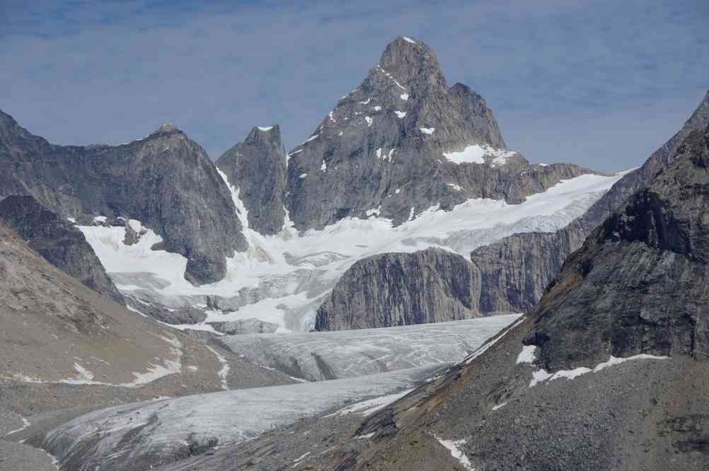 Navigation dans le fjord d’Ikâsagtivaq, le 6 juillet 2014