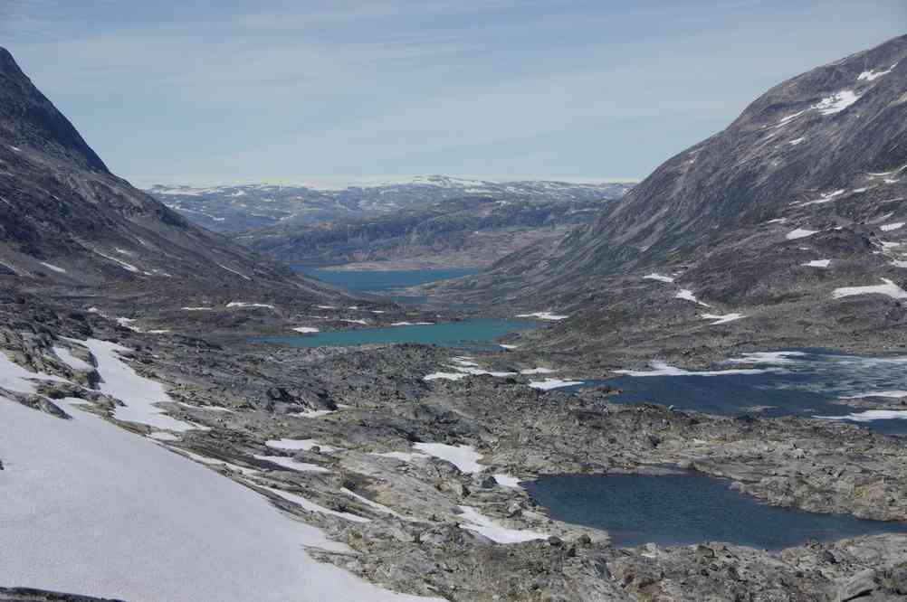 Randonnée dans la vallée Kûgarmîtavqutâ, le 7 juillet 2014