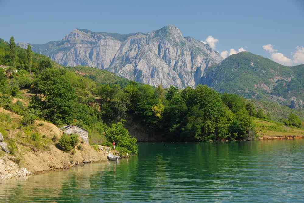 Traversée sur le lac Koman, le 12 juillet 2016