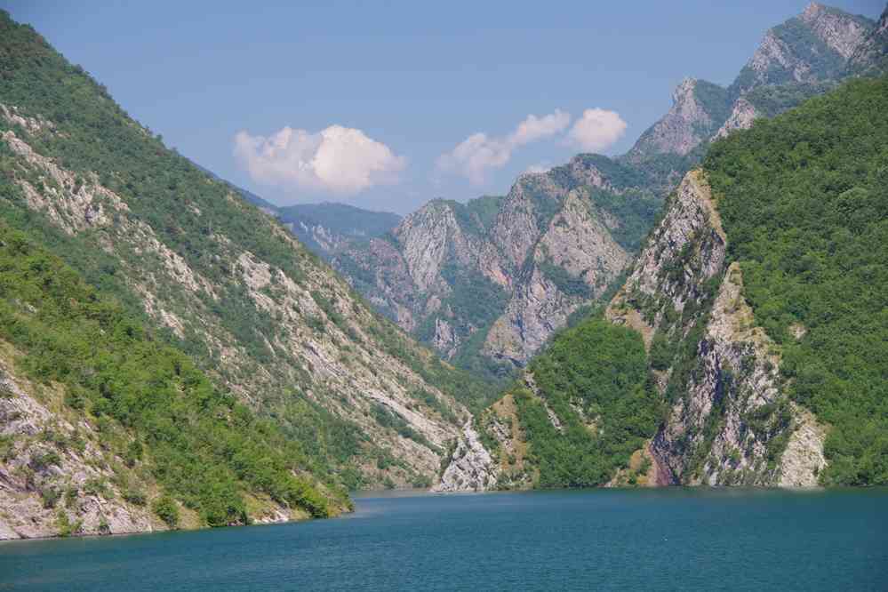 Traversée sur le lac Koman, le 12 juillet 2016