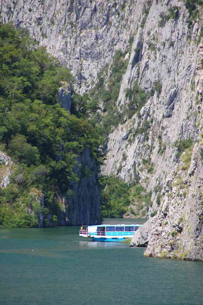 Traversée sur le lac Koman, le 12 juillet 2016