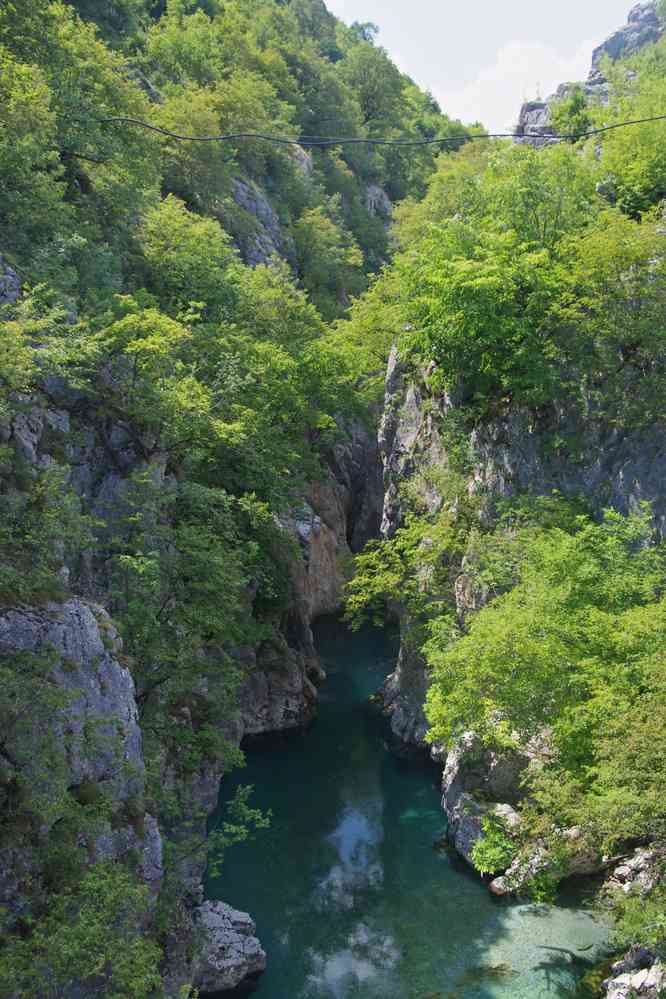 Les gorges de Valbonë, le 12 juillet 2016