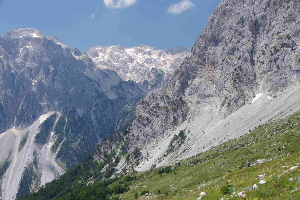 Montée vers la frontière montenégrine, le 13 juillet 2016