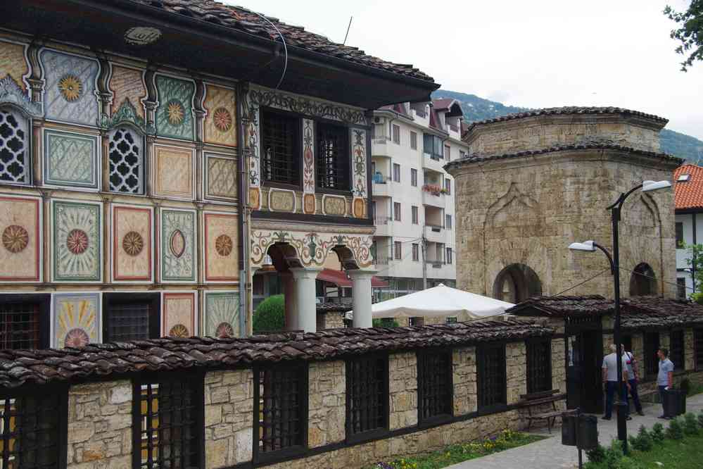 La mosquée « bariolée » de Tetovo (Тетово) (XVe s.), le 15 juillet 2016
