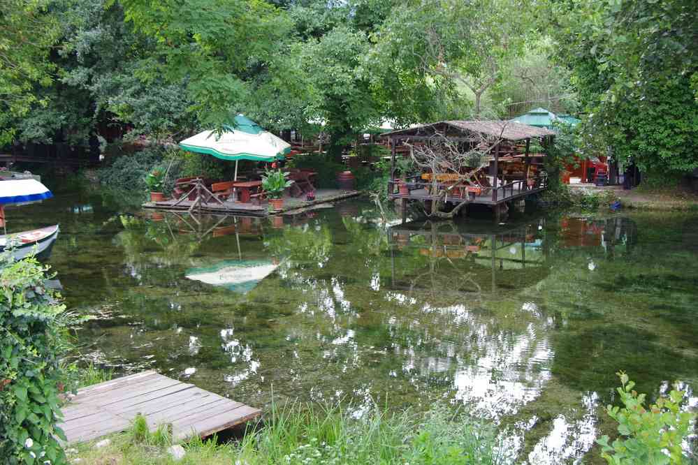 Près du monastère de Saint-Naum (Манастир „Свети Наум“), le 17 juillet 2016