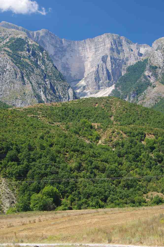 Début de randonnée vers la cascade Sopoti, le 19 juillet 2016
