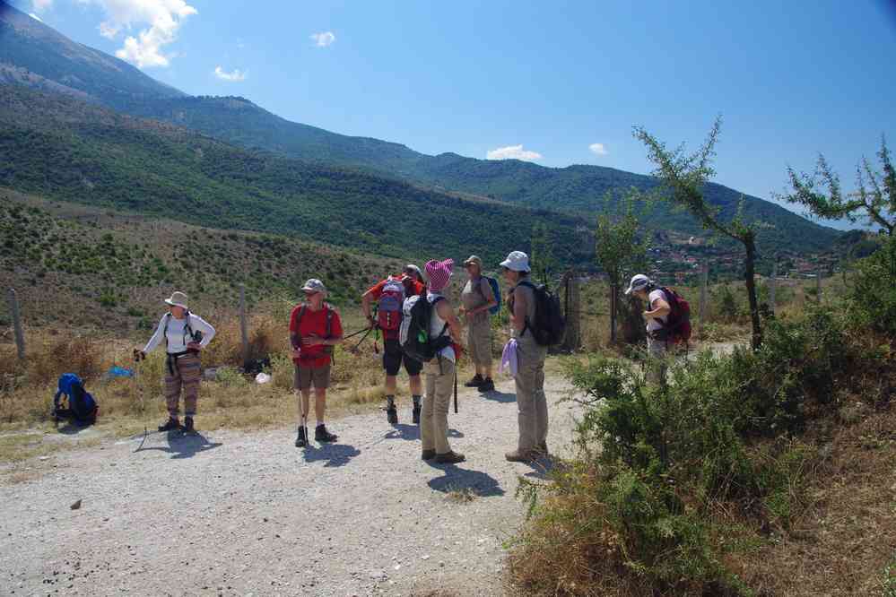 Départ de randonnée, le 20 juillet 2016