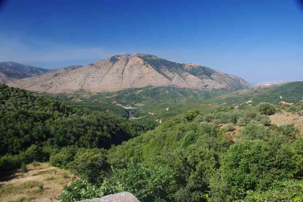Col routier entre Gjirokastër et la mer Ionienne, le 21 juillet 2016