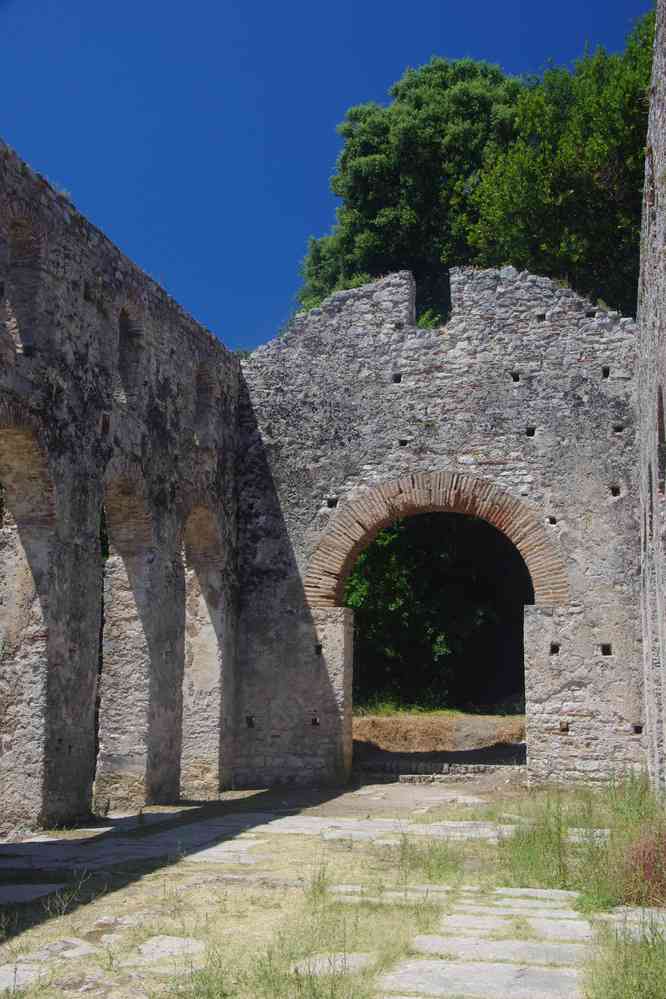 Butrint (Buthrote (Buthrotum), Βουθρωτόν), basilique, le 21 juillet 2016
