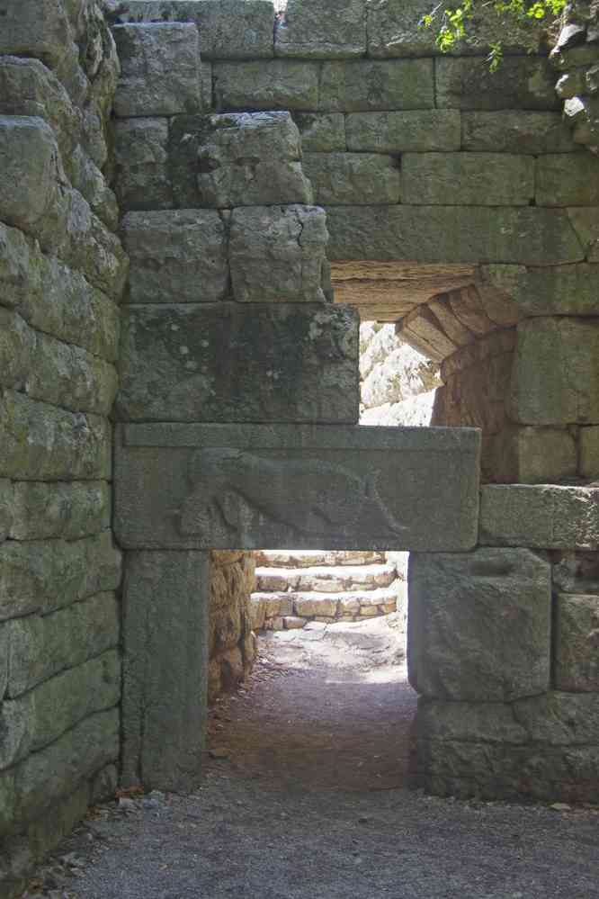 La porte au Lion de Butrint, le 21 juillet 2016