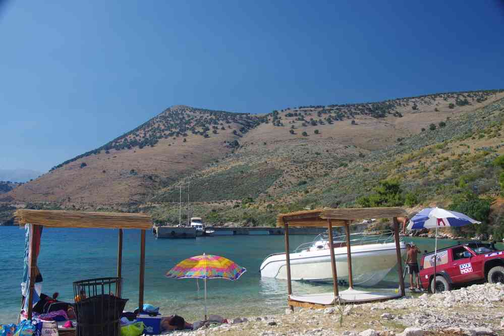 Près de la forteresse de Porto Palermo, le 21 juillet 2016