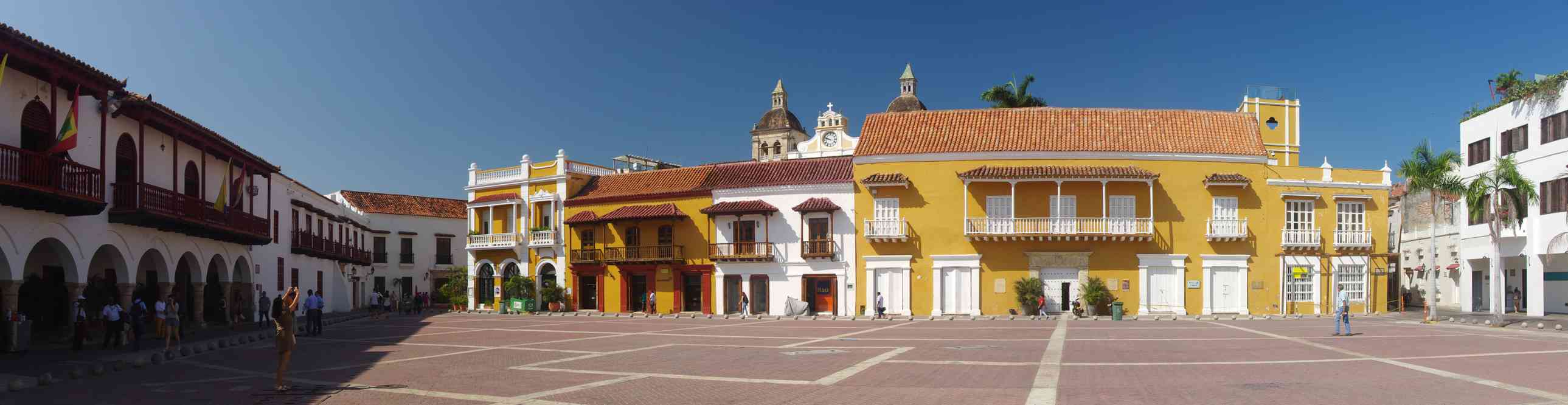 Carthagène-des-Indes, place de la Douane, le 2 février 2018