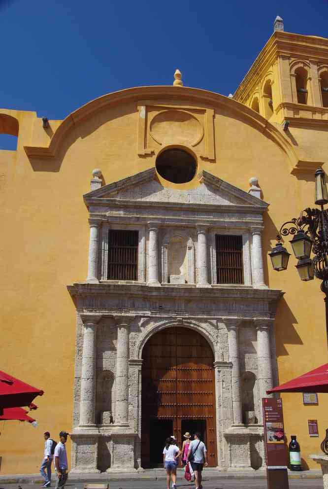 Carthagène-des-Indes, église Saint-Dominique  , le 2 février 2018