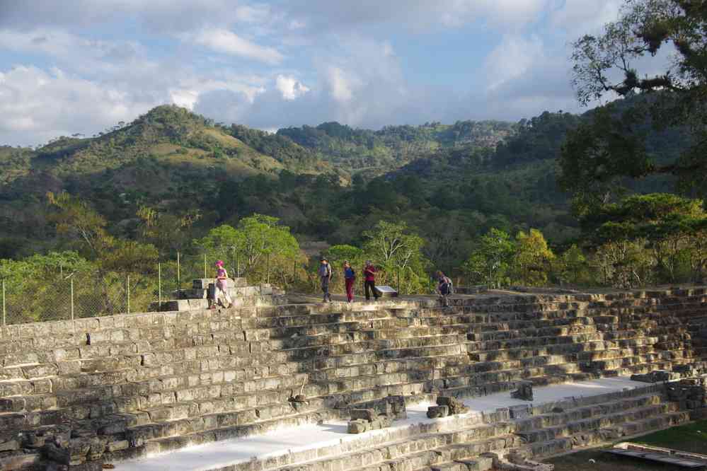 Site archéologique de Copán, le 17 février 2020
