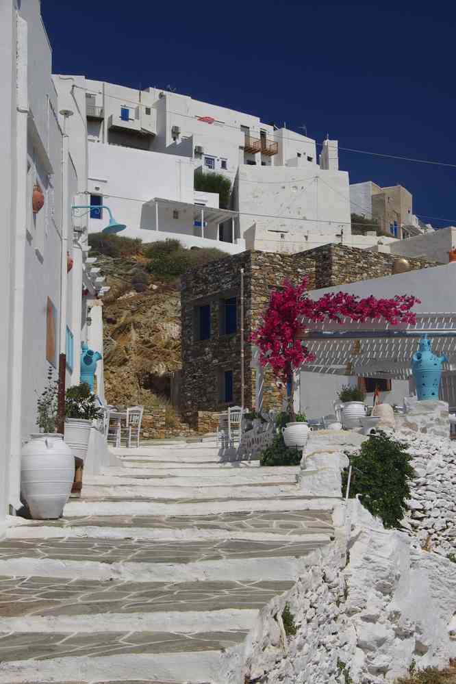 Siphnos (Ν. Σίφνος), arrivée à Kastro (Κάστρο), le 21 juin 2021