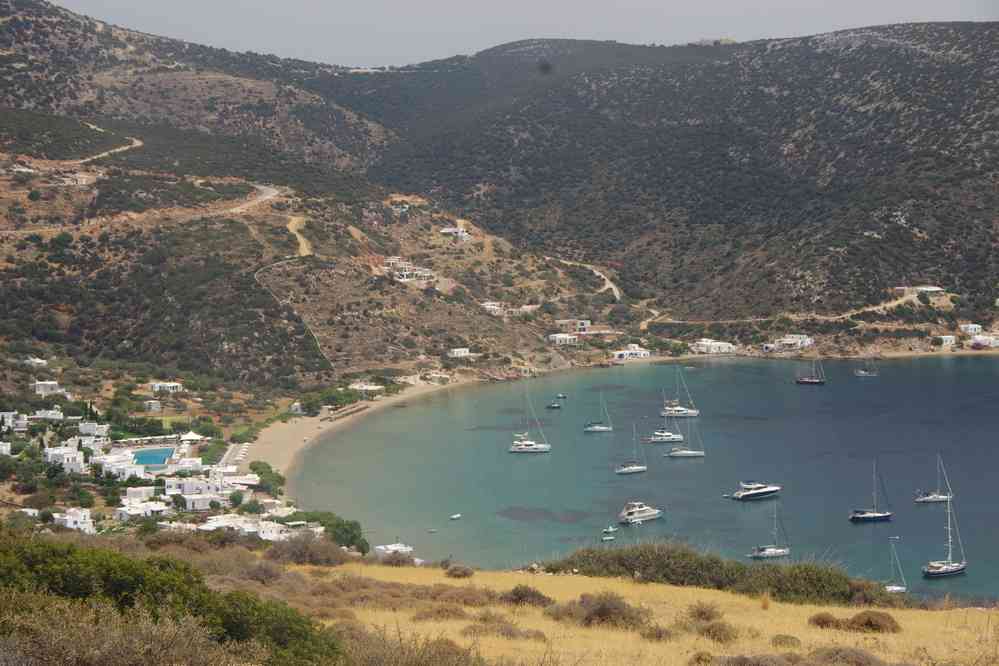 Siphnos (Ν. Σίφνος), Vathy (Βαθύ), le 22 juin 2021