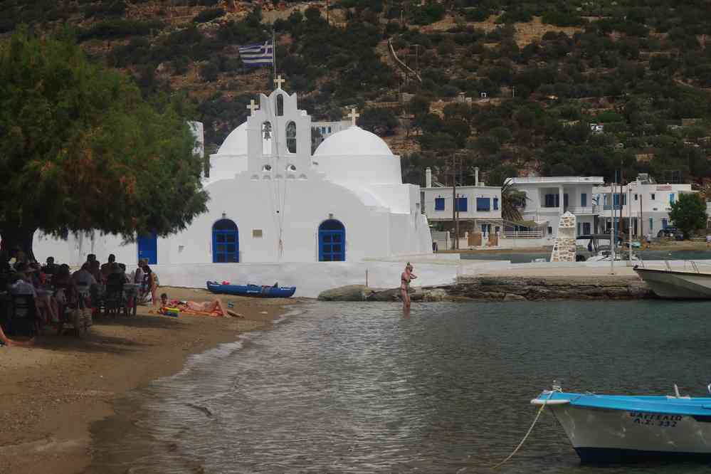 Siphnos (Ν. Σίφνος), Vathy (Βαθύ), le 22 juin 2021