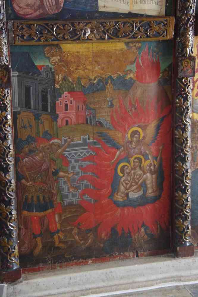 Siphnos (Ν. Σίφνος), monastère de Panagia (παναγία) Vrysis, le 23 juin 2021