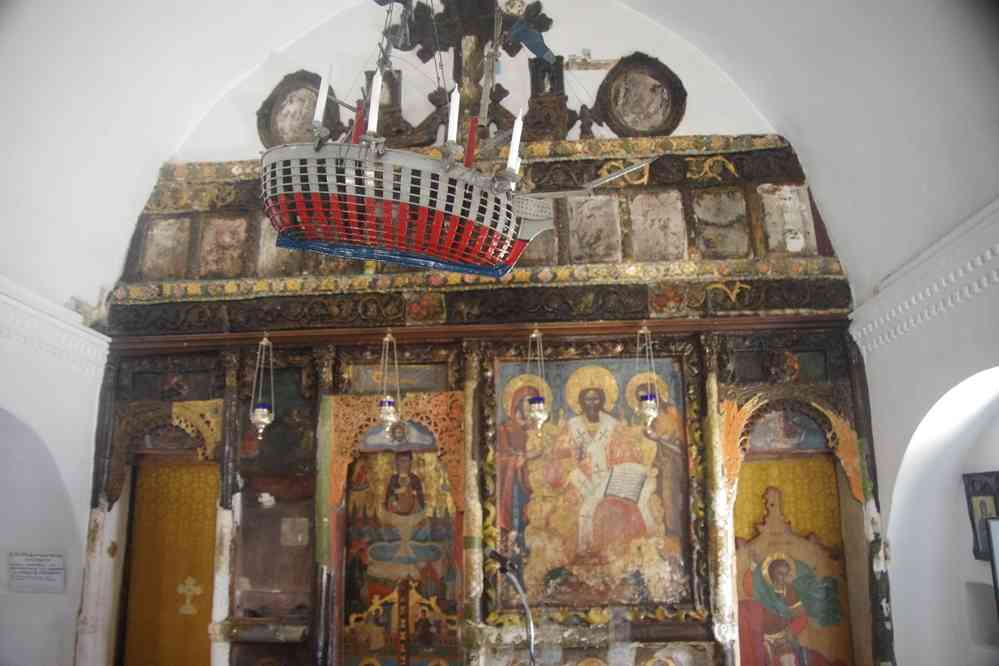 Siphnos (Ν. Σίφνος), monastère de Chrysopigi (Μ. Παναγία Χρυσοπηγή), le 23 juin 2021