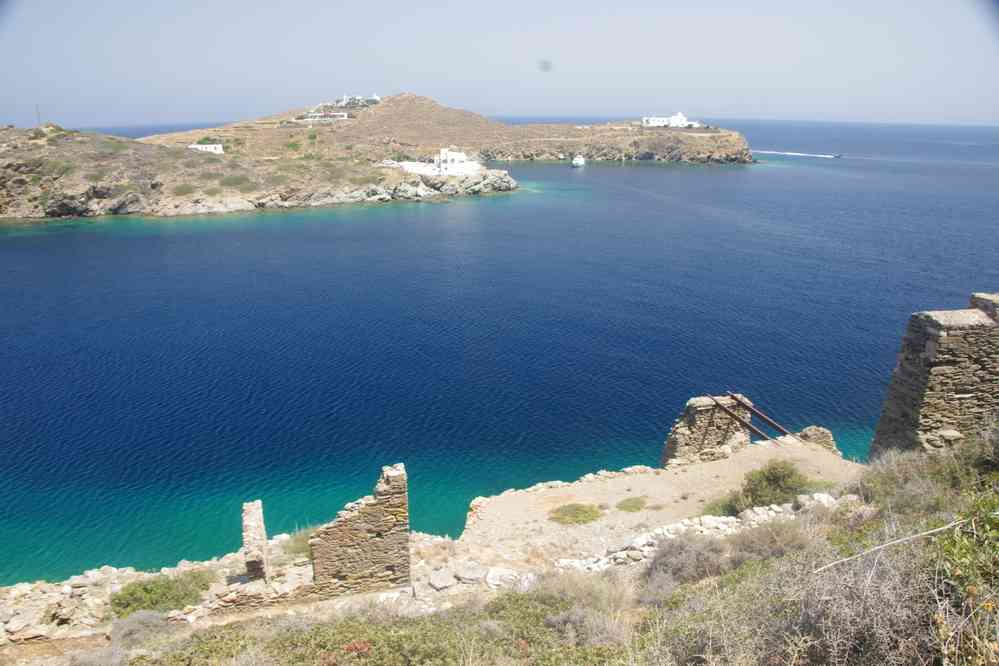 Siphnos (Ν. Σίφνος), arrivée à Faros (Φάρος), le 23 juin 2021