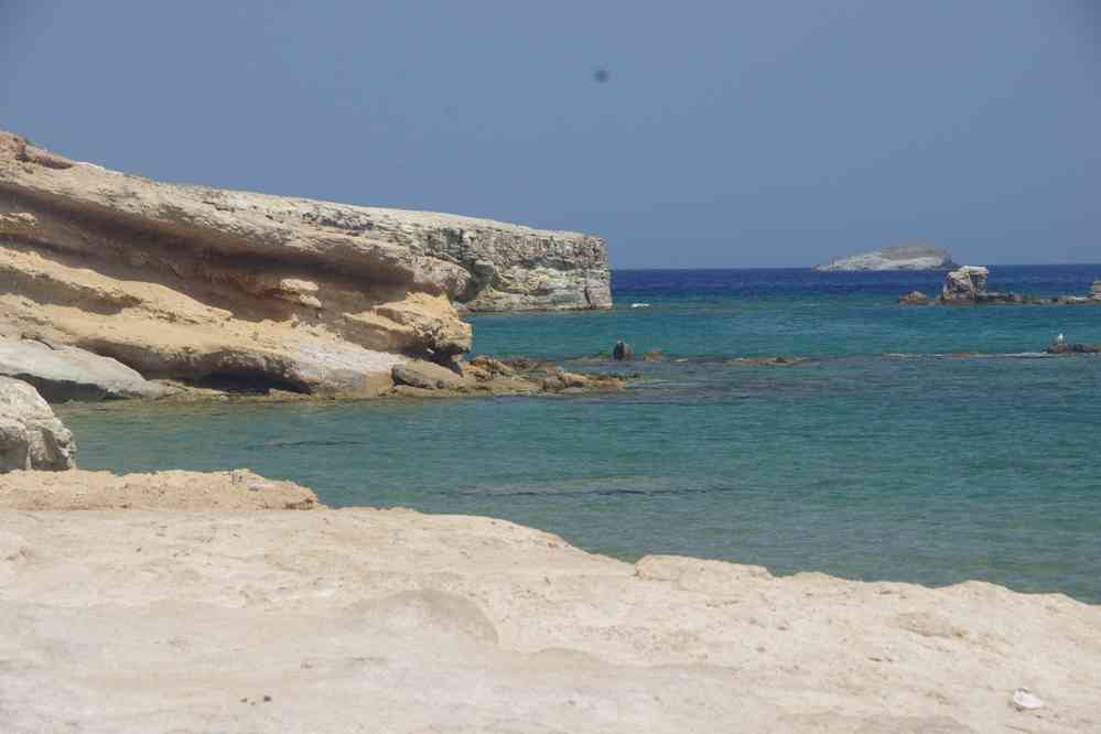 Milo (Ν. Μήλος), balade sur la côte nord, le 25 juin 2021