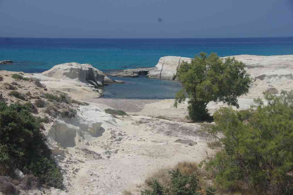 Milo (Μήλος), balade sur la côte nord, le 25 juin 2021
