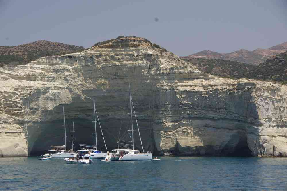 Milo (Μήλος), Kleftiko (Κλέφτικο), le 27 juin 2021