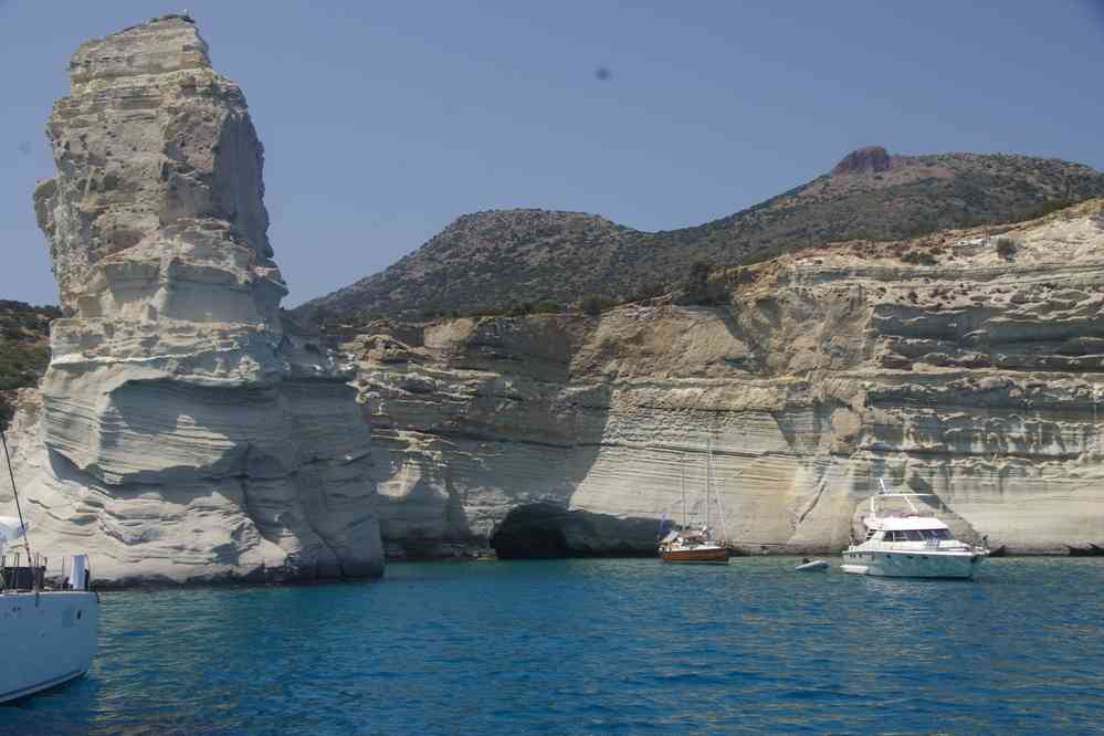 Milo (Μήλος), Kleftiko (Κλέφτικο), le 27 juin 2021