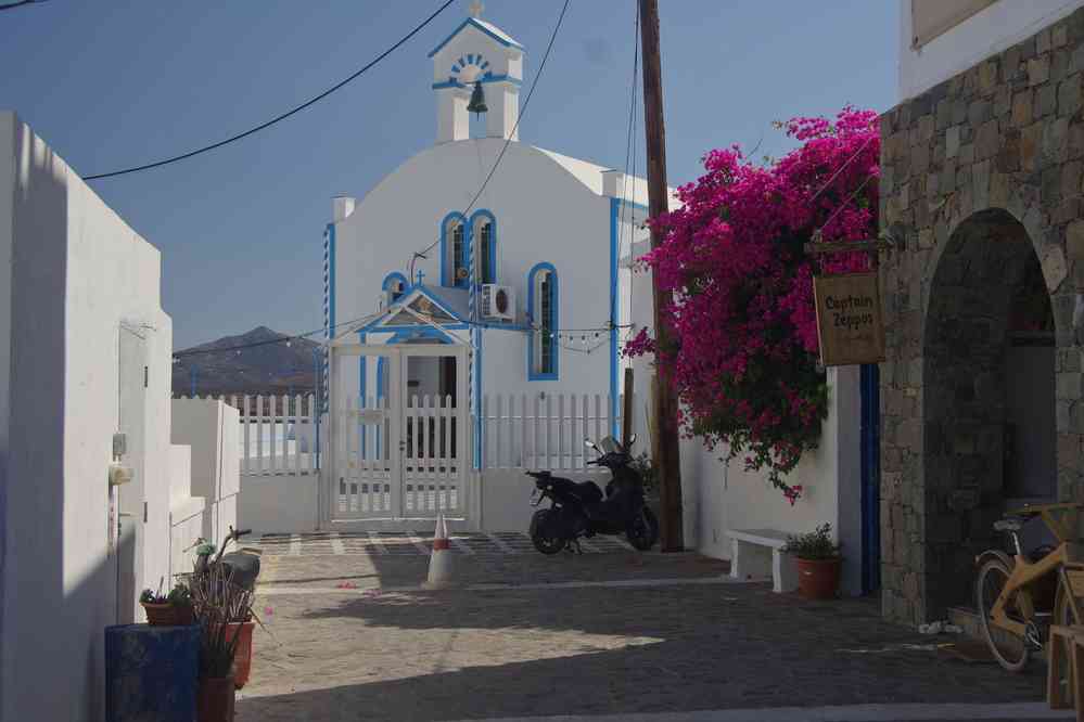 Milo (Ν. Μήλος), Pollonia (Πολλώνια), le 28 juin 2021