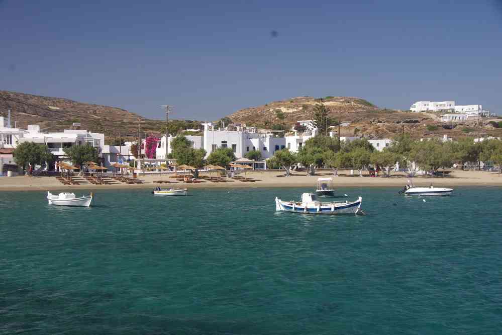 Milo (Μήλος), Pollonia (Πολλώνια), le 28 juin 2021