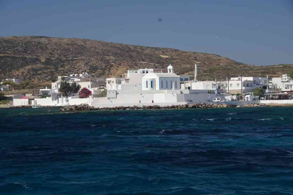 Traversée entre Milo (Μήλος) et Kimolos (Ν. Κίμολος), le 28 juin 2021