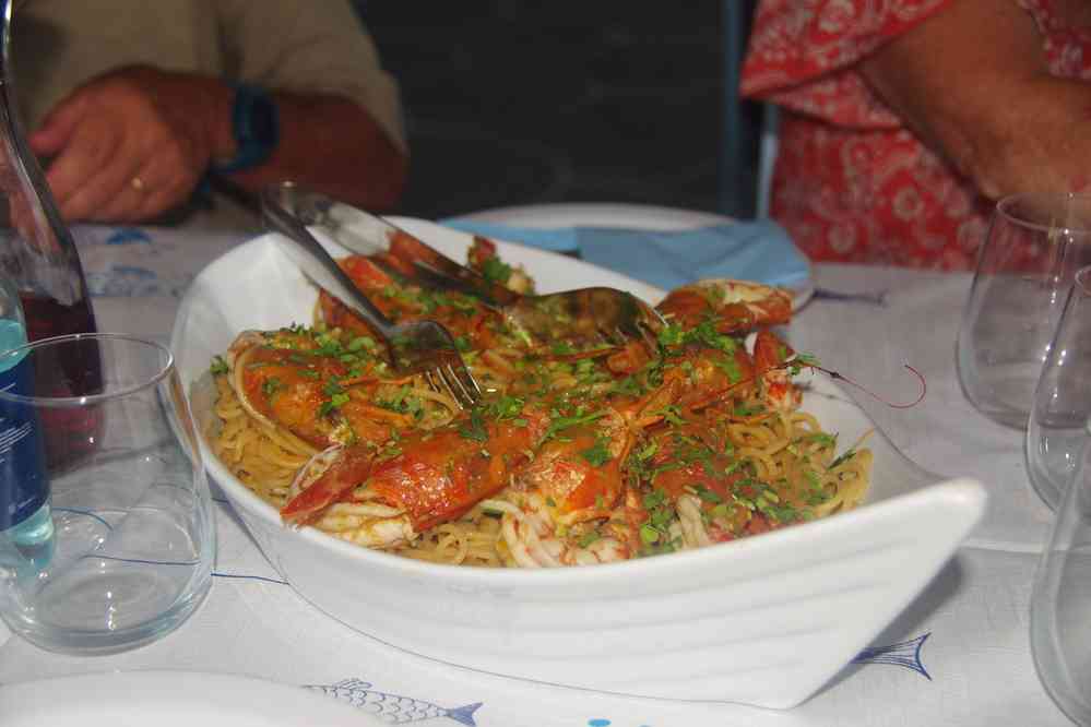 Dîner à Kimolos (Ν. Κίμολος), le 28 juin 2021