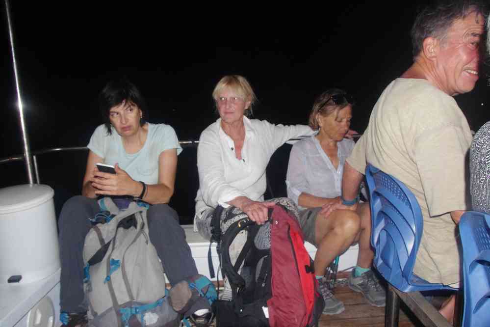 Traversée nocturne entre Kimolos (Ν. Κίμολος) et Milo (Ν. Μήλος), le 28 juin 2021