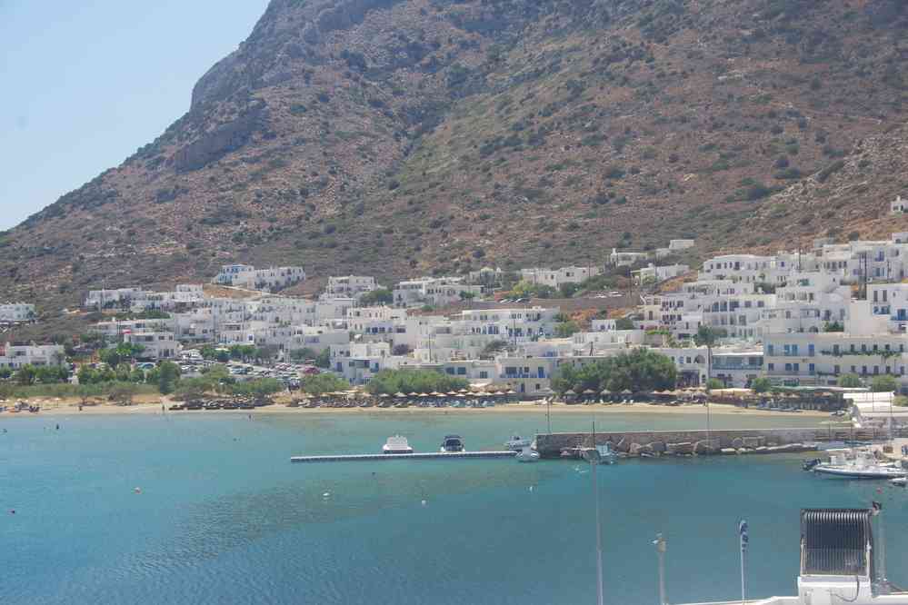 Escale à Siphnos (Ν. Σίφνος) en route vers Sériphe (Ν. Σέριφος), le 29 juin 2021