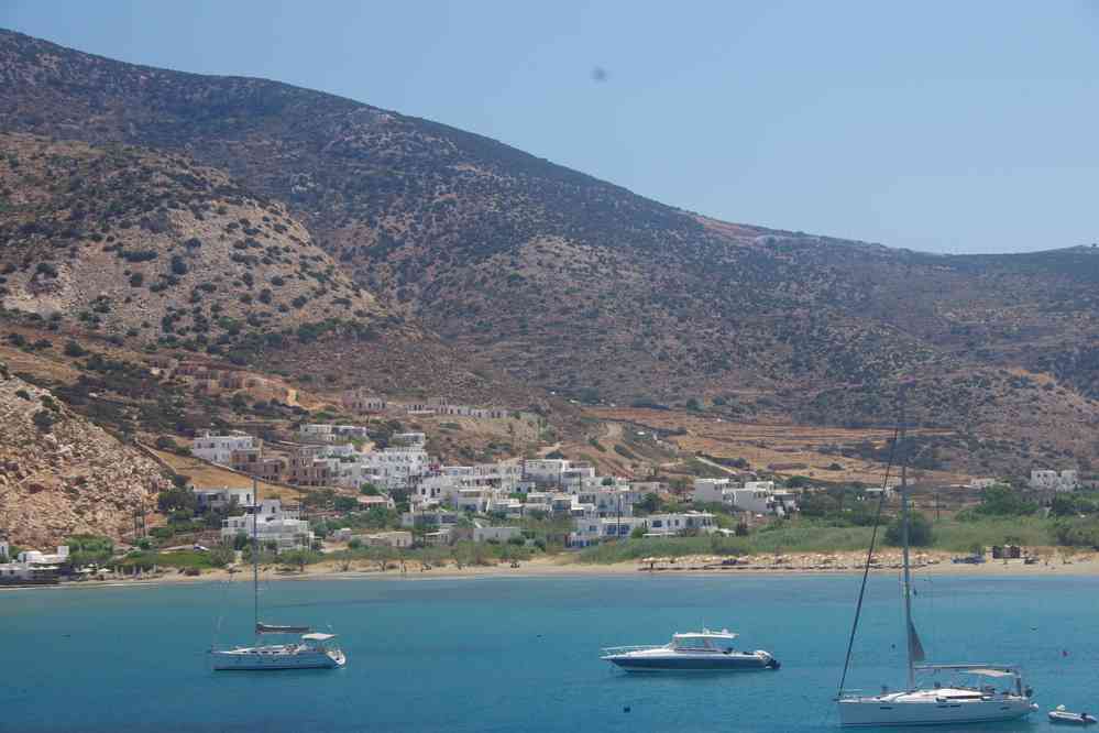 Escale à Siphnos (Ν. Σίφνος) en route vers Sériphe (Ν. Σέριφος), le 29 juin 2021