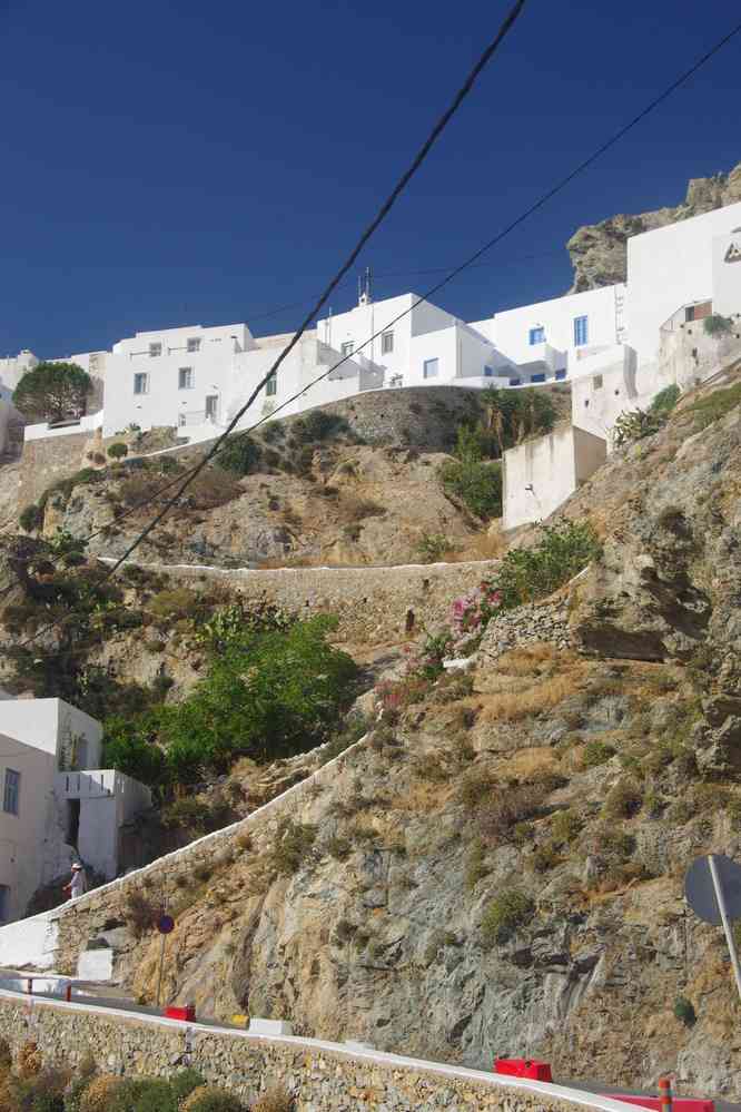 Sériphe (Ν. Σέριφος), montée vers Chora (Χώρα), le 29 juin 2021