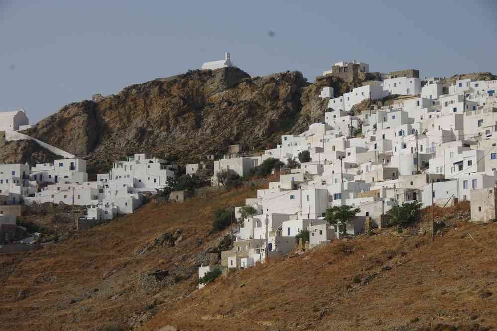 Sérifos (Ν. Σέριφος), randonnée à partir de Chora (Χώρα), le 1ᵉʳ juillet 2021