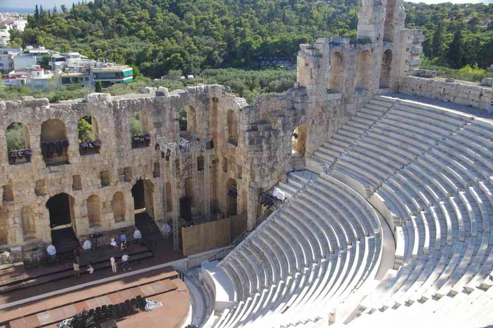 Odéon d’Hérode Atticus, le 2 juillet 2021