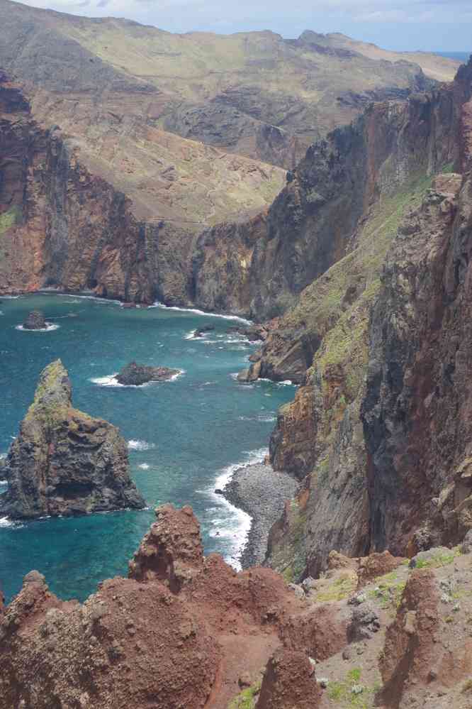 Depuis le belvédère de Ponta do Rosto, le 2 mai 2022