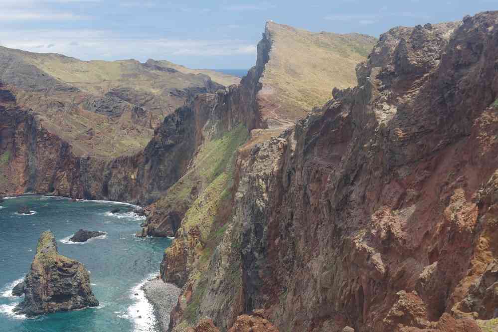 Depuis le belvédère de Ponta do Rosto, le 2 mai 2022