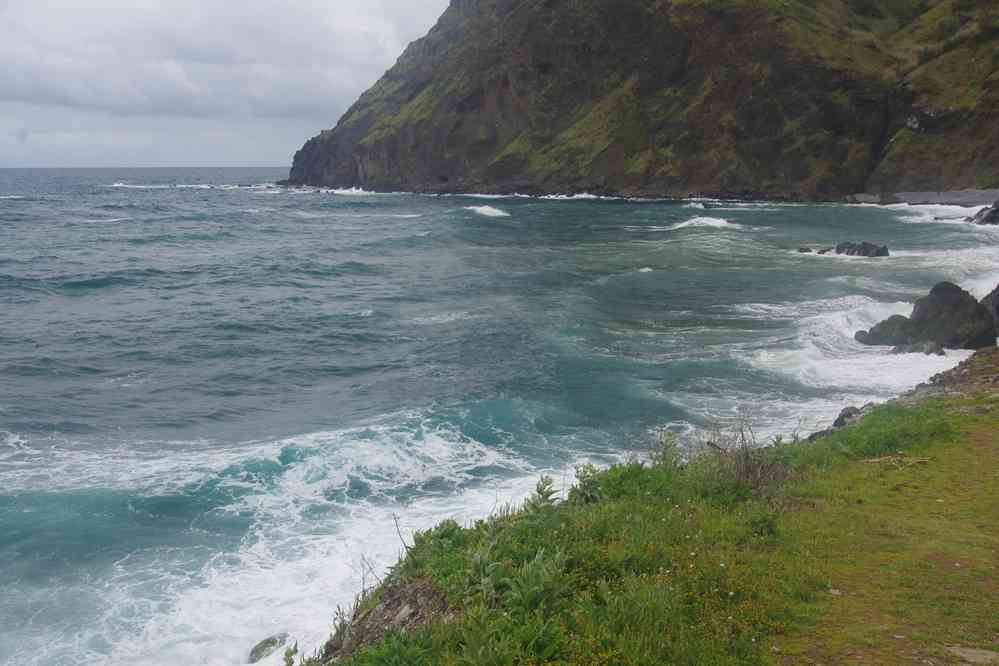 La côte près de Porto da Cruz, le 3 mai 2022