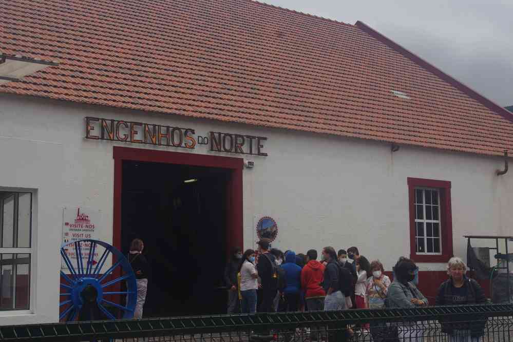 La distillerie de Porto da Cruz, le 3 mai 2022