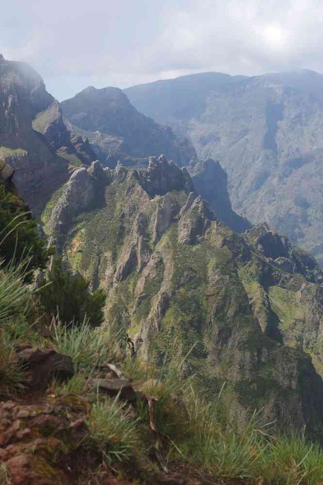 Du pico Ruivo au pico do Areeiro, le 5 mai 2022